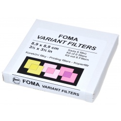 Foma Filtry Polygrade Variant - 6 sztuk 8,9x8,9 cm. do papierów wielogradacyjnych
