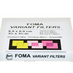 Foma Filtry Polygrade Variant - 6 sztuk 8,9x8,9 cm. do papierów wielogradacyjnych