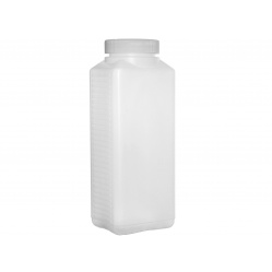 Butelka biała 1000 ml. na chemię fotograficzną, utrwalacz