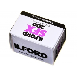 Ilford SFX 200/36 film na bliską podczerwień IR 24 DIN
