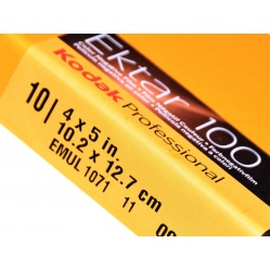 Kodak Ektar 100 4x5"/10 błona cięta nasycony kolor do aparatu