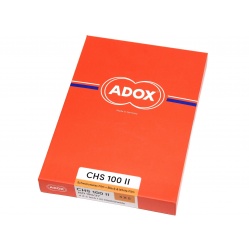 Adox CHS 100 II 4x5 cala 25 sztuk, film, błona cięta wielkoformatowa