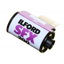 Ilford SFX 200/36 film na bliską podczerwień infrared IR 24 DIN