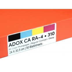 Adox CA 310 papier kolorowy RA4 do odbitek kolorowych 24x30/50
