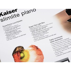 Kaiser Plano Podświetlarka LED do slajdów filmów i klisz: 42x31 cm.