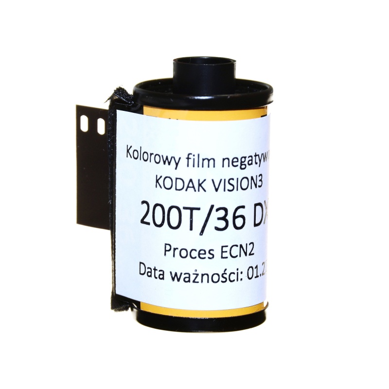 Film kolorowy Kodak Vision3 200T 200/36 DX CineStill ECN2 5213