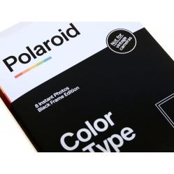 Polaroid Color Film BLACK Frame I-Type I-1 Onestep+ 2 wkład 8 zdjęć