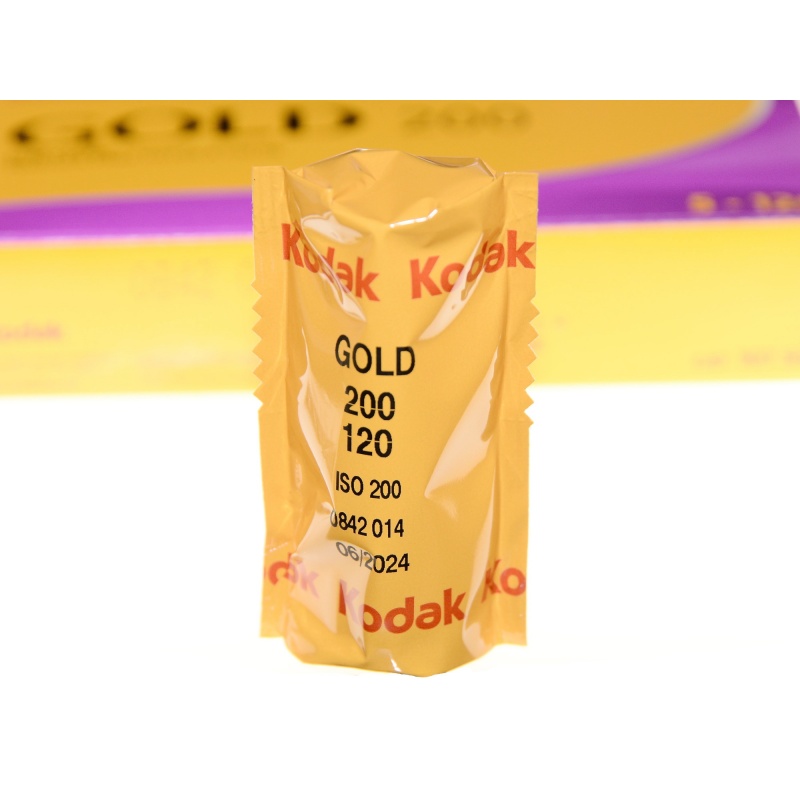 Kodak Gold 200/120 film do zdjęć kolorowych średnioformatowy do C41