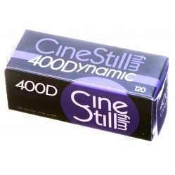 Cinestill Dynamic 400D 400/120 film kolorowy 120 - 6x6 cm.