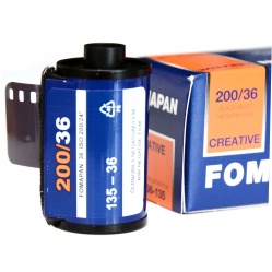 Foma Fomapan 200/36 Creative klisza, film do odbitek i zdjęć B&W