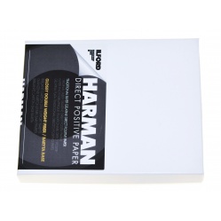 Harman Direct Positive papier BARYT błysk 4x5"/25 (10,2x12,7cm) wprostpozytywowy