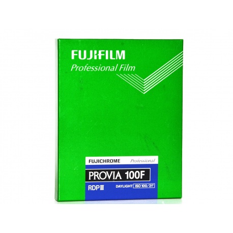 Fujichrome Provia 100F 4x5 cala/20